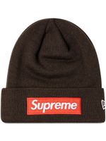 Supreme x New Era bonnet à logo Box - Marron - thumbnail