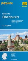 Fietskaart SAX03 Bikeline Radkarte Oberlausitz | Esterbauer