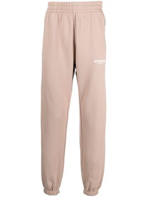 Represent pantalon de jogging à logo imprimé - Marron