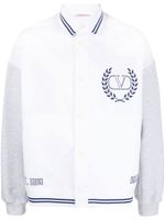 Valentino Garavani veste bomber VLogo - Blanc - thumbnail