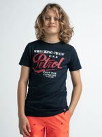 Petrol Industries Jongens Logoartwork T-shirt boys Midnight Navy - 164 - thumbnail
