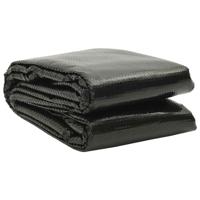 VidaXL Zwembadhoes 732x366 cm pe zwart VidaXL Zwembadhoes 732x366 cm pe zwart