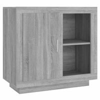 vidaXL Dressoir 80x40x75 cm grijs sonoma eikenkleurig - thumbnail