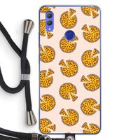 You Had Me At Pizza: Honor Note 10 Transparant Hoesje met koord