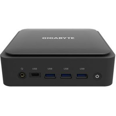 Gigabyte GB-BEI3H-1220 PC/workstation barebone Zwart Ingebouwde luidsprekers i3-1220P 1,8 GHz