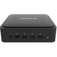Gigabyte GB-BEI3H-1220 PC/workstation barebone Zwart Ingebouwde luidsprekers i3-1220P 1,8 GHz