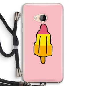 Raketijsje: HTC U Play Transparant Hoesje met koord
