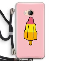 Raketijsje: HTC U Play Transparant Hoesje met koord