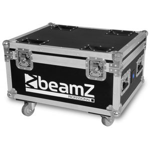 BeamZ BBP60 Uplighter set met 6 draadloze spots in flightcase