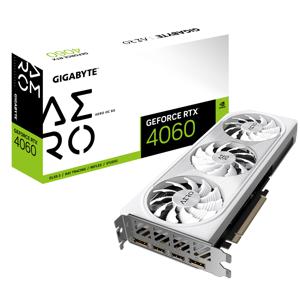 Gigabyte Nvidia GeForce RTX 4060 Videokaart Aero 8 GB GDDR6-SDRAM PCIe x16 DisplayPort, HDMI Overclocked