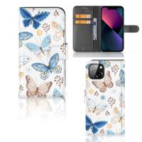Telefoonhoesje | Met pasjeshouder | voor Apple iPhone 13 Vlinder