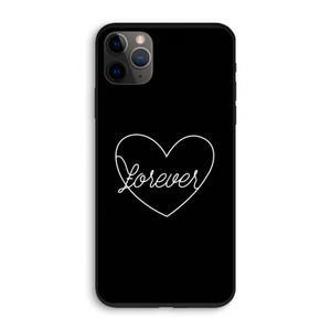 Forever heart black: iPhone 11 Pro Biologisch afbreekbaar hoesje