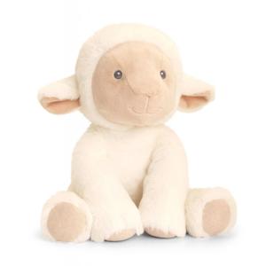 Keel Toys pluche schaap/lammetje - 25 cm - zachte baby/peuter knuffels