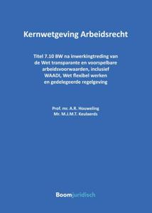 Kernwetgeving Arbeidsrecht (Paperback)