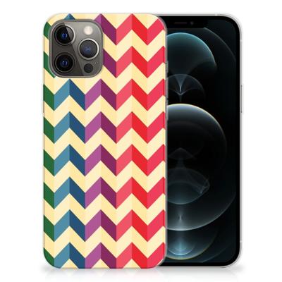 iPhone 12 Pro Max | TPU bumper | Zigzag Multi Color