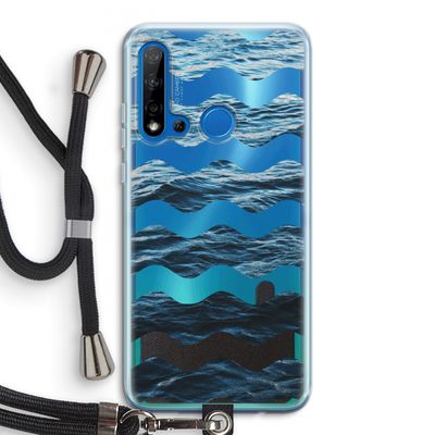 Oceaan: Huawei P20 Lite (2019) Transparant Hoesje met koord