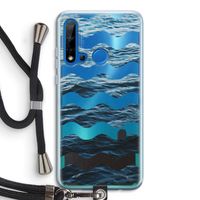 Oceaan: Huawei P20 Lite (2019) Transparant Hoesje met koord