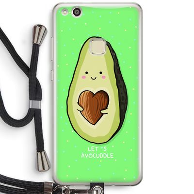 Avocuddle: Huawei Ascend P10 Lite Transparant Hoesje met koord
