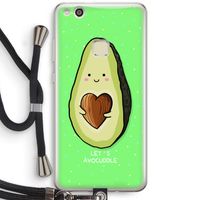 Avocuddle: Huawei Ascend P10 Lite Transparant Hoesje met koord