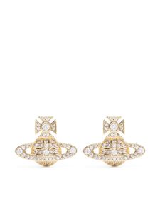 Vivienne Westwood puces d'oreilles Orb serties de cristaux