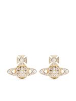 Vivienne Westwood puces d'oreilles Orb serties de cristaux - thumbnail