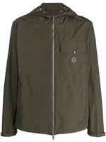 Moncler veste Fuyue à patch logo - Vert