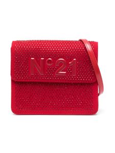 Nº21 Kids sac porté épaule à ornements - Rouge