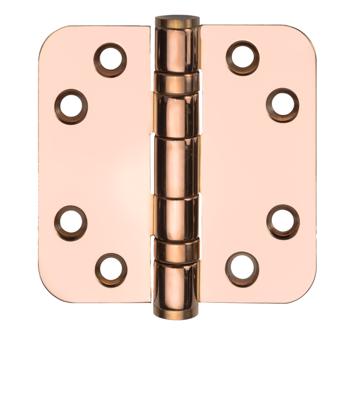 Formani Kogelscharnier Basics LBSA7676 afgerond - PVD gepolijst koper
