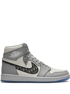 Jordan x Dior baskets montantes Air Jordan 1 - Blanc