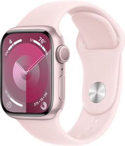 Apple Watch Series 9 41 mm Digitaal 352 x 430 Pixels Touchscreen Roze Wifi GPS