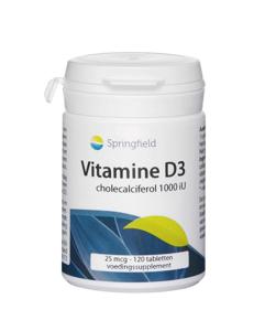 Springfield Vitamine D3 1000IU