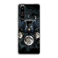 Sinister Wings: Sony Xperia 1 III Transparant Hoesje
