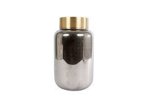 Vaas Sanne M zilver glas 14x14x24cm