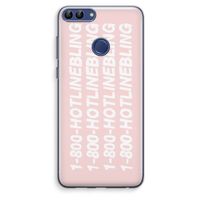 Hotline bling pink: Huawei P Smart (2018) Transparant Hoesje