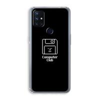 Hello: OnePlus Nord N10 5G Transparant Hoesje