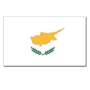 Vlag Cyprus 90 x 150 cm feestartikelen