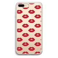 Lips: iPhone 7 Plus Transparant Hoesje