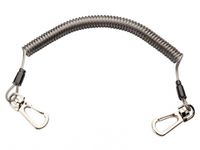 Herbertz sleutelhanger 28 cm nylon bruin - thumbnail