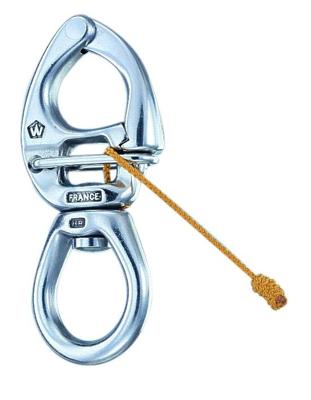 Wichard Snapsluiting Quick Release Met Groot Wartelend Oog Hr Rvs 145 Mm Default