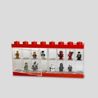 Room Copenhagen LEGO Minifiguren Display Case 16 Rood opbergdoos - thumbnail