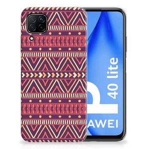 Huawei P40 Lite TPU bumper Aztec Paars