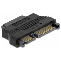 Delock Adapter Schijf [1x SATA-combi-bus 15+7-polig - 1x Slimline SATA-bus 7+6-polig] Zwart