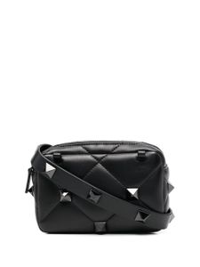 Valentino Garavani sac porté épaule Roman Stud en cuir - Noir