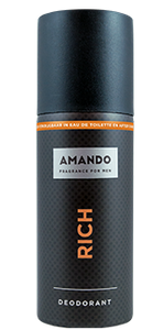 Amando Deodorant Spray Rich