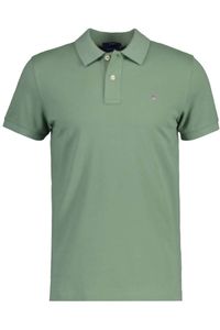 GANT Original Regular Fit Polo shirt Korte mouw groen