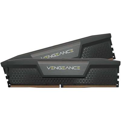 RAM-geheugen - CORSAIR - Vengeance DDR5 - 64GB 2x32GB DIMM -5200MT/s - Intel XMP - 1.25V - Zwart (CMK64GX5M2B5600C40)