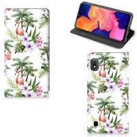 Samsung Galaxy A10 | Hoesje maken | Flamingo Palms