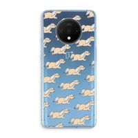 Ponys: OnePlus 7T Transparant Hoesje
