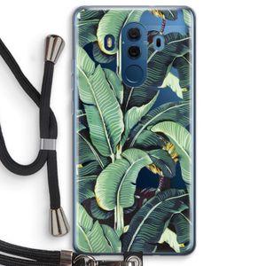 Bananenbladeren: Huawei Mate 10 Pro Transparant Hoesje met koord