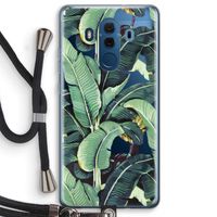 Bananenbladeren: Huawei Mate 10 Pro Transparant Hoesje met koord